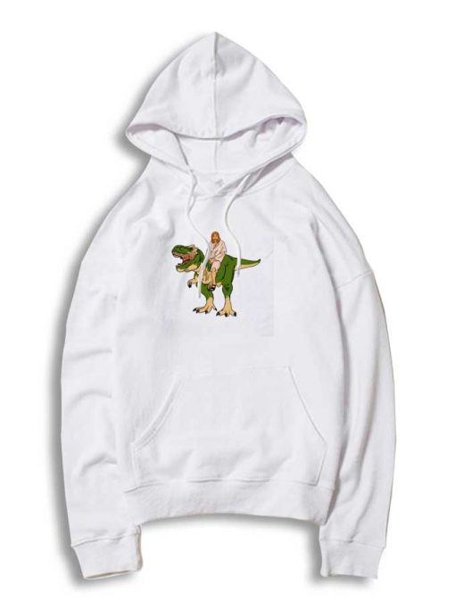 Jesus Ride His Dinosaur Hoodie