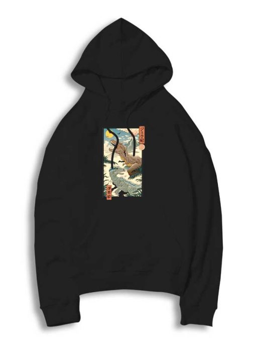 Jurassic Park Ukiyo-e Art Hoodie