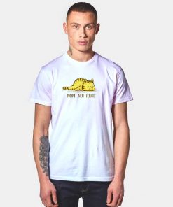 Sleeping Cat Nope Not Today T Shirt