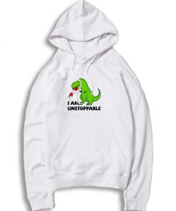 T-Rex I Am Unstoppable Dinosaur Hoodie