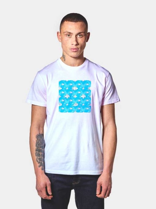 Total Concentration Water Cloud T Shirt