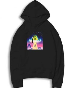 Zap Space Cat Alien Hoodie