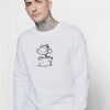 Bathtub Monkey Bubble Sweatshirt