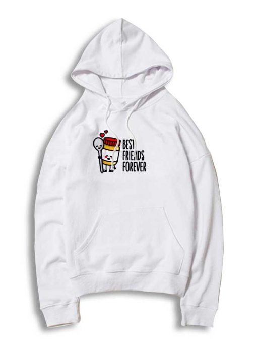 Best Friends Forever Peanut Butter and Spoon Hoodie