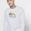 Fluffy Fur Banana Monkey Sweatshirt