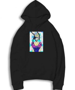 Graffiti Style 2B Anime Sexy Girl Hoodie