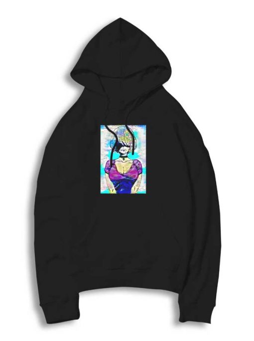 Graffiti Style 2B Anime Sexy Girl Hoodie