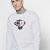 Half Robot Half Monkey Sweatshirt