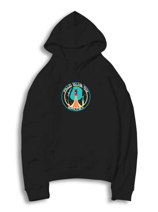 Heavy Falcon Space X Rocket Hoodie