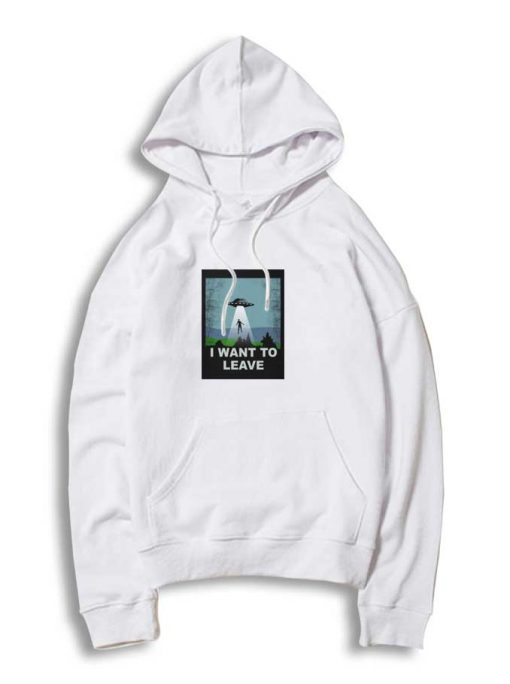 I Want To Leave To Space X Hoodie