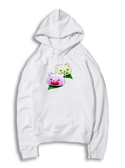 Mochi Bears Pink And Yellow Hoodie