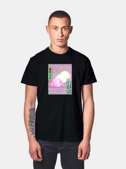 Mochi Tokyo Vaporwave T Shirt