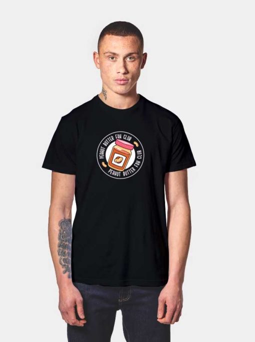 Peanut Butter Fan Club Logo T Shirt