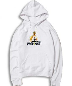 Post Karl Malone Basketball Hoodie