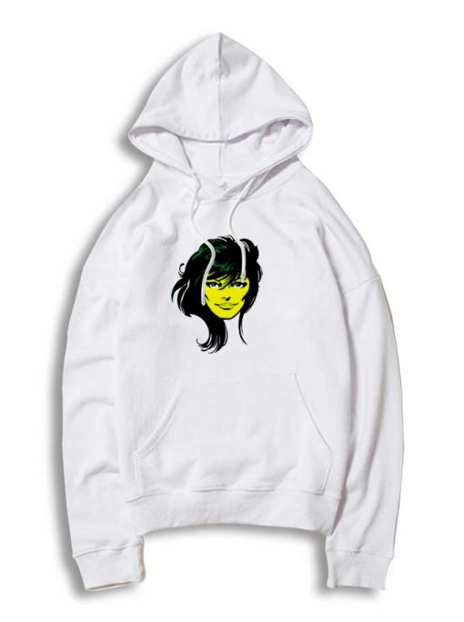 She Hulk The Green Lady Head Hoodie