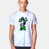 She Is Green Hulk Muscle Flex T Shirt