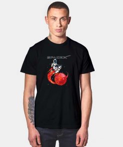 Space X Red Flame Mars T Shirt