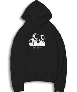 Space X White Astronauts Hoodie