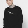 Spooky Boop Black Cat Sweatshirt