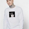 Spooky Purr Skeleton Hand Sweatshirt