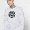 Starbucks Calm Jasmine Dragon Sweatshirt