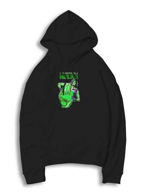 The Incredible She Hulks Foot Hoodie