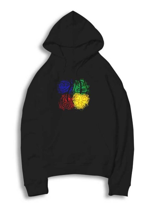 Vintage Four Nature Elements Hoodie