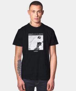 Adam And The Ants Lady Logo T Shirt