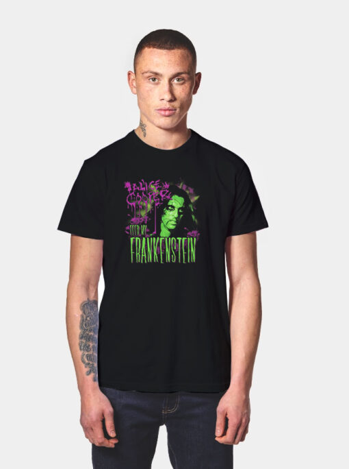 Alice Cooper Feed My Frankenstein Vintage T Shirt