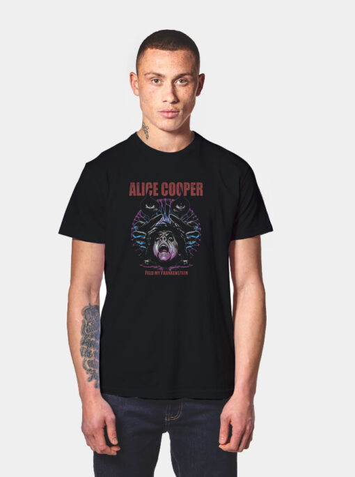 Alice Cooper Song Feed My Frankenstein T Shirt