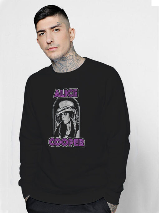 Alice Cooper Top Hat Vintage Sweatshirt