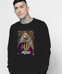 Anthrax Glow In The Dark 40Th King Sweatshirt