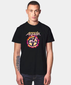 Anthrax The Flame Penta Thrax Vintage T Shirt