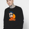 Barely Alive Krillin Anime Dragon Ball Sweatshirt