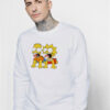 Bart And Lisa Simpson Scream Sweatshirt