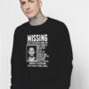 Ben Simmons Missing Have You Seen His Jumper Brooklyn Sweatshirt