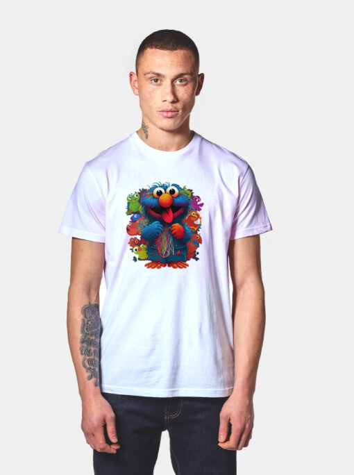 Best Knitting Muppet Ever Graphic Vintage T Shirt