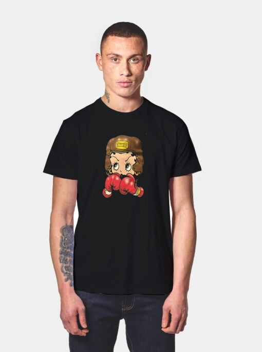 Betty Boop Boxing Vintage T Shirt