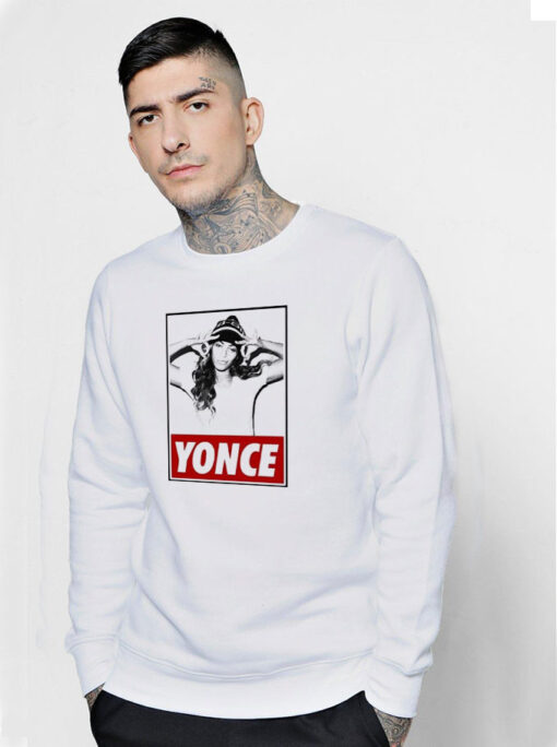 Beyonce Yonce Obey Sweatshirt