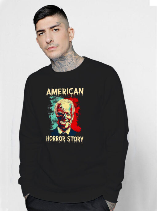 Biden Clown American Horror Story Funny Vintage Sweatshirt