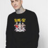 Blink 182 Throwing Knives Rabbit Sweatshirt