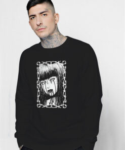 Bloody Tears Horror Manga Sweatshirt