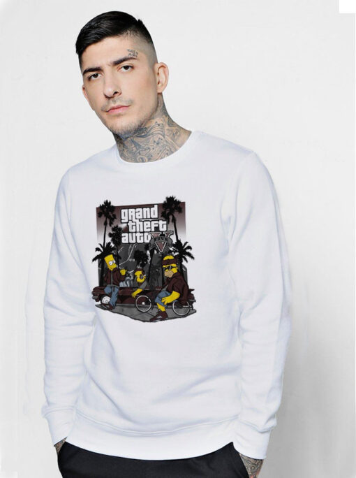 Brat Chicano The Simpson Sweatshirt