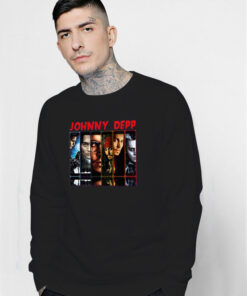 Cai Womens Johnny Depp Customized Sweatshirt