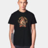 Campfire Vintage Style Camper Skull Vintage T Shirt