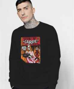 Carrie Comic Graphic Sweatshirt