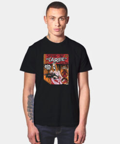 Carrie Comic Graphic T Shirt