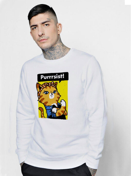 Cat Purrsist Sweatshirt