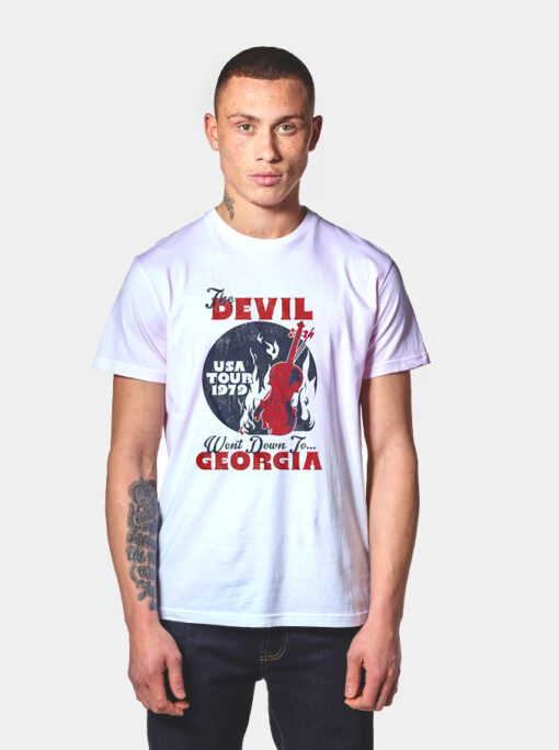 Charlie Daniels Band Cdb Devil Went Down To Georgia T Shirt