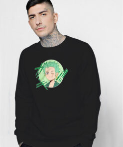 Chibi Zoro One Piece Anime Sweatshirt